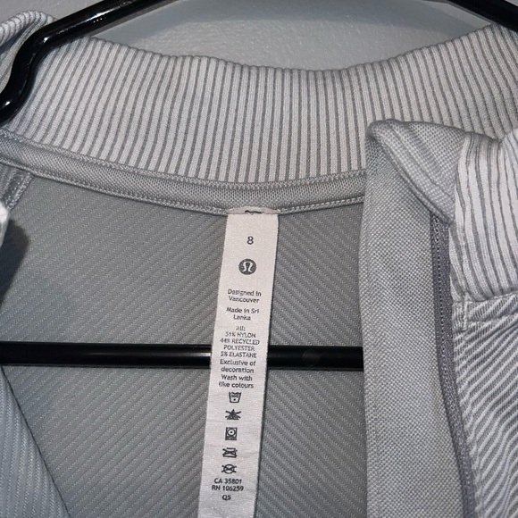 Lululemon Rest Less Cropped 1/2 Zip - Picture 3 of 6